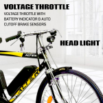 ALTER 26" 002S CLASSIC MODEL ELECTRIC CYCLE | BLDC HUB |RALEIGH TYPE | VOLTAGE THROTTLE | 95% PRE-ASSEMBLED WITH CHARGER