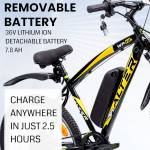 ALTER 26" (016PRO) ELECTRIC CYCLE | REMOVABLE BATTERY| INBUILT CONTROLLER |ALL WATERPROOF CONNECTOR | PAS 3 CONTROL MODE