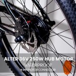 Alter 26" 002S-FLY Model Electric Cycle with 36V 250W BLDC HUB Motor | 95% PREASSEMBLED with Charger