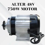 Alter Paddle Rickshaw and E-Bike/Scooter Conversion kit 48v 750w Silver