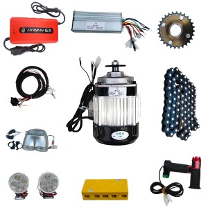 Alter Paddle Rickshaw and E-Bike/Scooter Conversion kit 48v 750w Silver