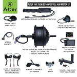 ALTER 36V250W (014-WP) CYCLE HUB MOTOR  KIT