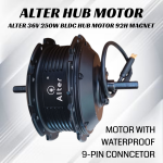 ALTER 36V250W (003 PRO) CYCLE MOTOR KIT | 5 LEVEL PAS | LCD DISPLAY WITH LI-ION {BIS CERTIFIED BATTERY} AND CHARGER