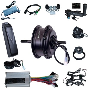 ALTER 36V 250W (002S) CYCLE HUB MOTOR KIT WITH FULL TWIST THROTTLE | LI-ION (BIS CERTIFIED) BATTERY & CHARGER