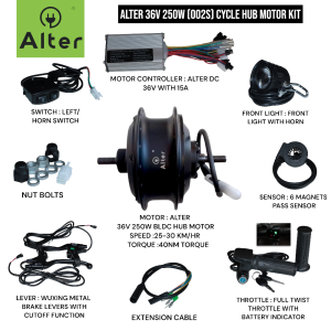 ALTER 36V250W (002-S) CYCLE HUB MOTOR  KIT