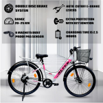 Alter 26" 002S-FLY Model Electric Cycle with 36V 250W BLDC HUB Motor | 95% PREASSEMBLED with Charger