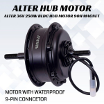 ALTER 36V 250W (002S) CYCLE HUB MOTOR KIT WITH LI-ION (BIS CERTIFIED) BATTERY & CHARGER