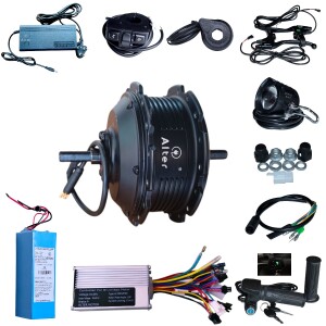 ALTER 36V 250W (002S PRO) CYCLE HUB MOTOR KIT | 3 LEVEL PAS SWITCH | 12 MAGNETS PAS SENSOR  | LI-ION BATTERY AND CHARGER