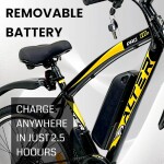 Alter 26" 002S PRO HL Model Electric Cycle with 36V 250W BLDC HUB Motor  | 95% PRE- Assembled with Charger