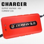 ALTER 48V 3.0A Lead Acid Charger (Red)